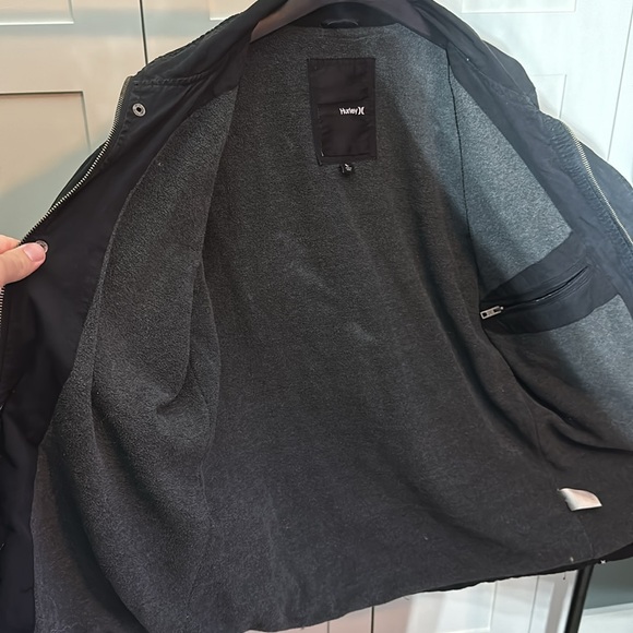 Hurley Fleece Lined Cotton Jacket - Picture 4 of 4